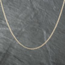 Pre-Owned 9ct Yellow Gold 16 Inch Belcher Chain 41021048