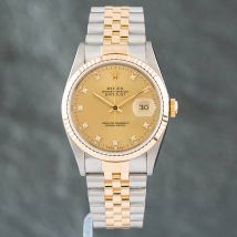 Pre-Owned Rolex Datejust Diamond Dot Dial Watch 16233