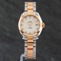 Pre-Owned OMEGA Seamaster Aqua Terra Diamond Dial Watch 231.20.30.20.55.002