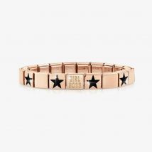 Nomination Glam Rose Girl Boss &amp; Black Stars Complete Bracelet 239107/20