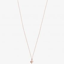 Emporio Armani Sentimental Rose Gold Tone Pendant Necklace EGS2834221
