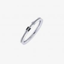 Platinum 0.50ct Princess-Cut Diamond Eternity Ring (M) FET8426