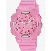 Lorus Ladies Pink Rubber Strap Watch R2353NX9