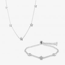 Rosa Lea Pave Stars Jewellery Set AM-2THB021304 &amp; AM-2THB021404
