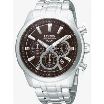 Lorus Mens Chronograph Stainless Steel Bracelet Watch RT359AX9