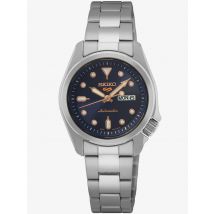 Seiko 5 Sports Compact Silver &amp; Blue Watch SRE003K1