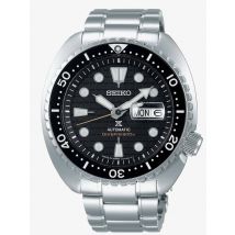 Seiko Mens Prospex King Turtle Automatic Diver Black Dial Stainless Steel Bracelet Watch SRPE03K1