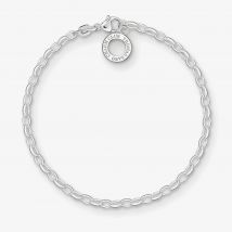 THOMAS SABO Silver Belcher Chain Bracelet X0163-001-12-16cm