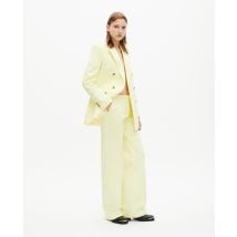 Veste De Tailleur En Coton Jaune pour Femme - Taille 42 - The Kooples