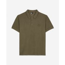 Polo En Nid D'Abeille Kaki pour Homme - Taille M - The Kooples