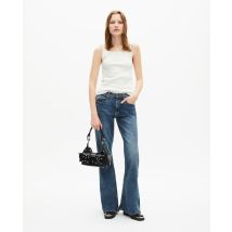 Débardeur Côtelé Écru pour Femme - Taille 0 - The Kooples