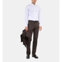 Pantalon Large À Rayures Marron pour Homme - Taille 52 - The Kooples