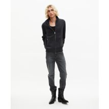 Double-sided Wool Cardigan With Gray Zip For Man - The Kooples