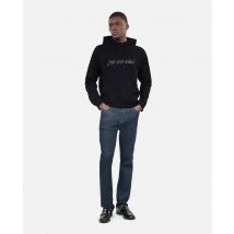 Men's Black What Is Hoodie For Man - The Kooples