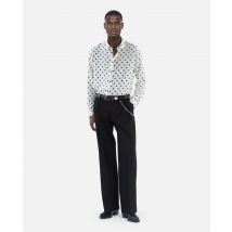 Chemise Imprimée À Pois Blanche pour Homme - Taille S - The Kooples
