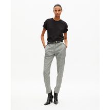 Gerades T-shirt Aus Baumwollmischgewebe Schwarz für Herren - The Kooples