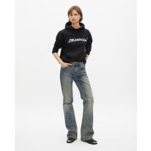 What Is Hoodie With Black Rhinestones For Woman - The Kooples