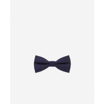 Navy Blue Silk Bow Tie For Man - The Kooples