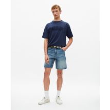 Camiseta Con Logotipo Azul Marino Bordado para Hombre - The Kooples