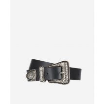 Ceinture En Cuir Noire pour Femme - Taille 3 - The Kooples