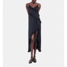 Robe Nuisette Longue Noire pour Femme - Taille 2 - The Kooples