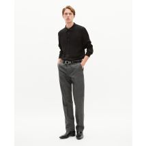 Pantalon De Costume Droit En Pied De Poule Noir Et Gris pour Homme - Taille 44 - The Kooples