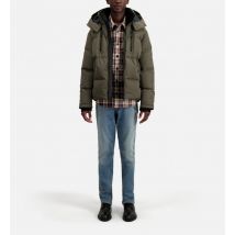 Doudoune Kaki À Capuche pour Homme - Taille XS - The Kooples
