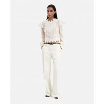 Top En Dentelle Écru pour Femme - Taille 1 - The Kooples