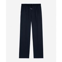 Pantalon Droit En Laine Bleu Foncé pour Femme - Taille 40 - The Kooples