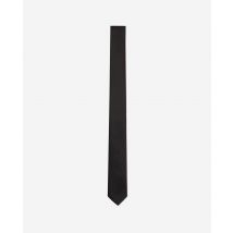 Cravate En Soie Noire pour Homme - The Kooples