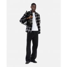 Chemise À Carreaux Noire pour Homme - Taille L - The Kooples