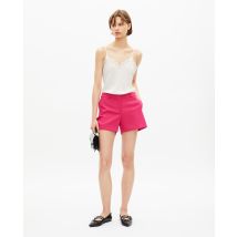 Pink Crêpe Suit Shorts For Woman - The Kooples