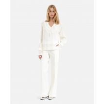 Blouse Avec Guipure Écrue pour Femme - Taille 3 - The Kooples