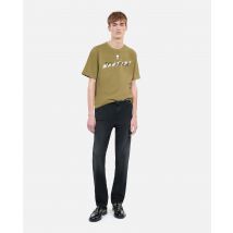 T-shirt What Is Kaki pour Homme - Taille XS - The Kooples