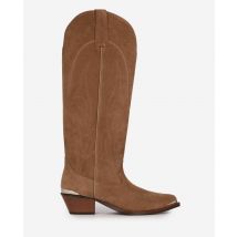 Braune Westernstiefel für Herren - The Kooples