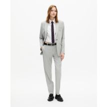 Veste Tailleur Simple Boutonnage Grise pour Femme - Taille 40 - The Kooples