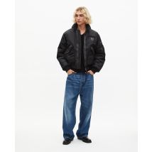 Blouson Aviateur Noir The Kooples X Schott Nyc pour Homme - Taille L - The Kooples