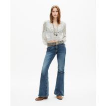 Jean Flare Bleu pour Femme - Taille 36 - The Kooples
