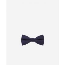 Black And Navy Silk Bow Tie For Man - The Kooples