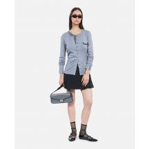 Grey Long-sleeved T-shirt for Woman - The Kooples