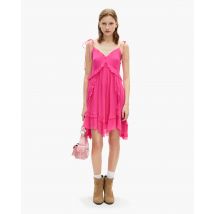 Robe Courte Fuchsia pour Femme - Taille 0 - The Kooples
