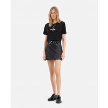 T-shirt Logo Noir pour Femme - Taille 3 - The Kooples