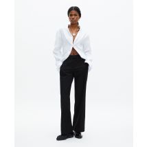 Pantalon De Smoking Large Noir pour Femme - Taille 40 - The Kooples