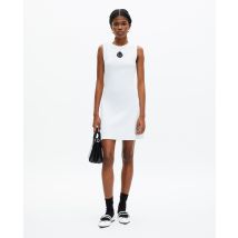 Robe Courte Avec Logo Blanche pour Femme - Taille 2 - The Kooples