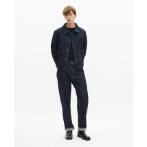 Dark Blue Denim Jacket for Man - The Kooples