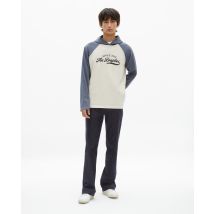 Beige Logo Long Sleeve T-shirt for Man - The Kooples