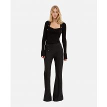 Black Flare Pants For Woman - The Kooples