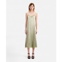 Robe Nuisette Longue Vert Clair pour Femme - Taille 2 - The Kooples