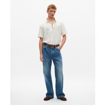 Chemise Manches Courtes Blanche pour Homme - Taille S - The Kooples