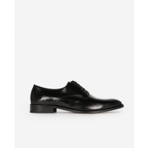 Black Leather Derbies For Man - The Kooples